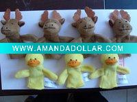 Wholesale plush finger puppets