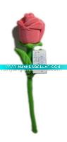 Wholesale plush rose,stuffed plush flower