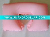 Wholesale pvc inflatable pillow,travel pillow,neck pillow