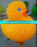 Flashing puffer duck