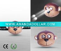 Wholesale cheap animal led headlamp for toys