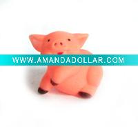 Plastic Pig Toy