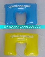 Wholesale pvc inflatable pillow,travel pillow,neck pillow