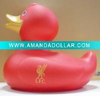 Wholesale plastic toy child toy light up rubber toy promotional floating toy soft PVC bath duck squeak rubber child toy