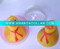 Wholesale Squirter Duck/PVC bath duck in capsule
