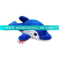 Wholesale Music IC Dolphin plush Stuffed toy