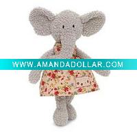 Plush animal stuffed toy plush toy- elephant girl