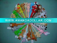 Wholesale Promotional diversed plush toy pens