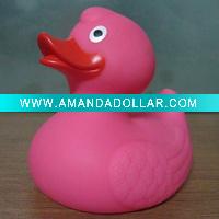 pink PVC duck