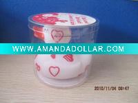 Wholesale valentine day vinyl bath rubber duck --JS10018