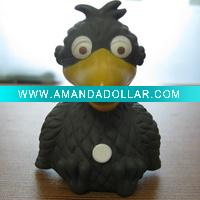 rubber bird bath toy-7cm(height)