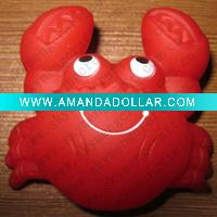 crab bath toy-6.2cm(length)