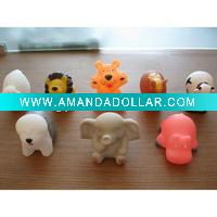 animal rubber toy-6cm(length)