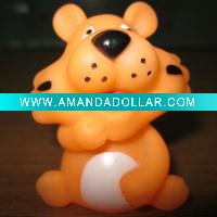 tiger rubber toy-6.2cm(height)