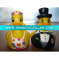 rubber wedding duck -10.5cm(length)