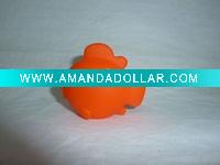 2 1/2 inch Plastic soft educational toy fish for toddler