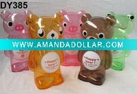 Wholesale hard plastic bear coin box