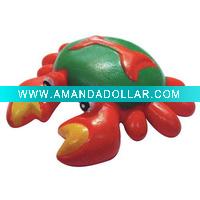 Lovely Bath Vinyl Crab Toys/H412
