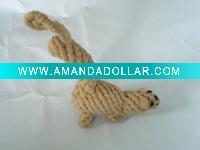 lifelike rope animal toys