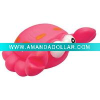Wholesale Lovely Bath Vinyl Crab Toys/H205