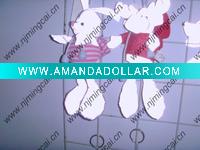 Wholesale EN13356 reflective toys,key chain toys,reflective hanger,reflective badges
