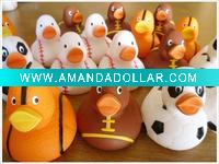bath toy vinyl duck