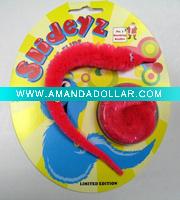Wholesale 2011 New arrival Free sample glitter twisty worm