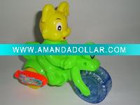 Wholesale bouncing animal motorbike toy