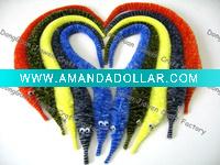 Wholesale New color and new sytyle slide magic worm toy