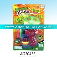 Wholesale Plastic peg-top gun toys