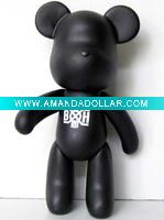 Wholesale plastic toy sweet toy pvc bear candy toy