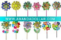 Wholesale toy windmill colorfull windmill