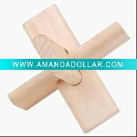 Wholesale wooden toys/wooden brain teaser