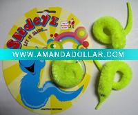 Wholesale 2011 New arrival Free sample glitter Squirmles magic toy