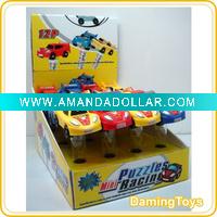MIni puzzle car candy toy