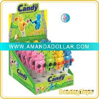 Boxing bear candy toy