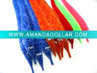 Wholesale Mix color Magic worm,Squirmles,wurli worm