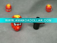 plastic flashing spider man top