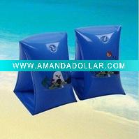 Inflatable blue arm band