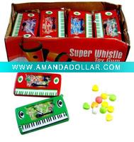 piano toy candy