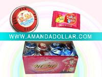 toy candy-yoyo with bubble gum