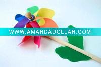 Wholesale Nylon toy windmill children's windmill