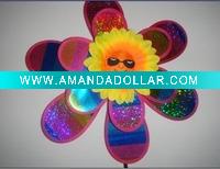 Wholesale Sunflower shape toy windmill Q