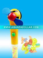 plastic toy candy-fan