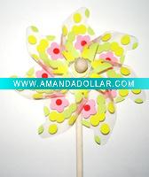 Wholesale Plastic Windmill flower windmill toy windmill