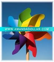 Wholesale Plastic toy windmill children's windmill