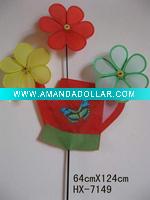 Wholesale Art garden craft nylon windmill