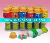 Happy face toy candy