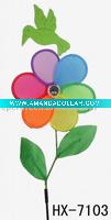 Wholesale Craft nylon garden flower windmill