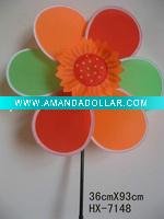 Wholesale Art craft garden nylon windmill